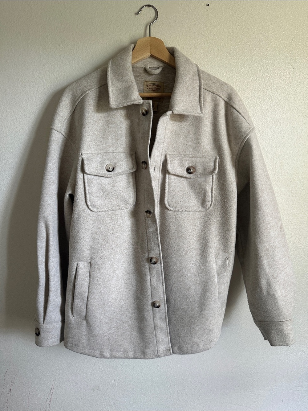 Telluride Clothing Co Faux Wool barn jacket